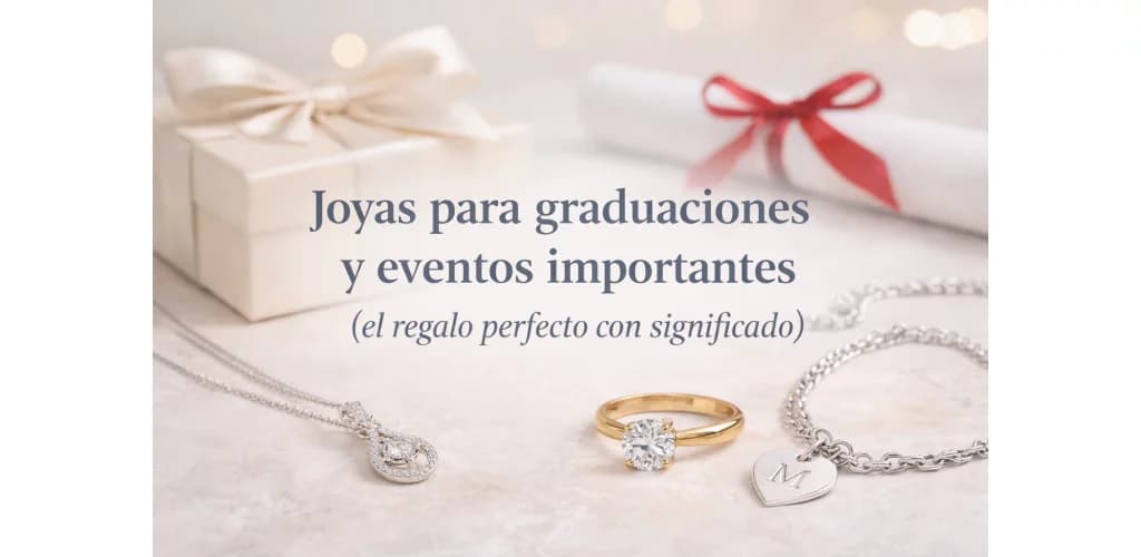 Joyas para graduaciones y fechas importantes.