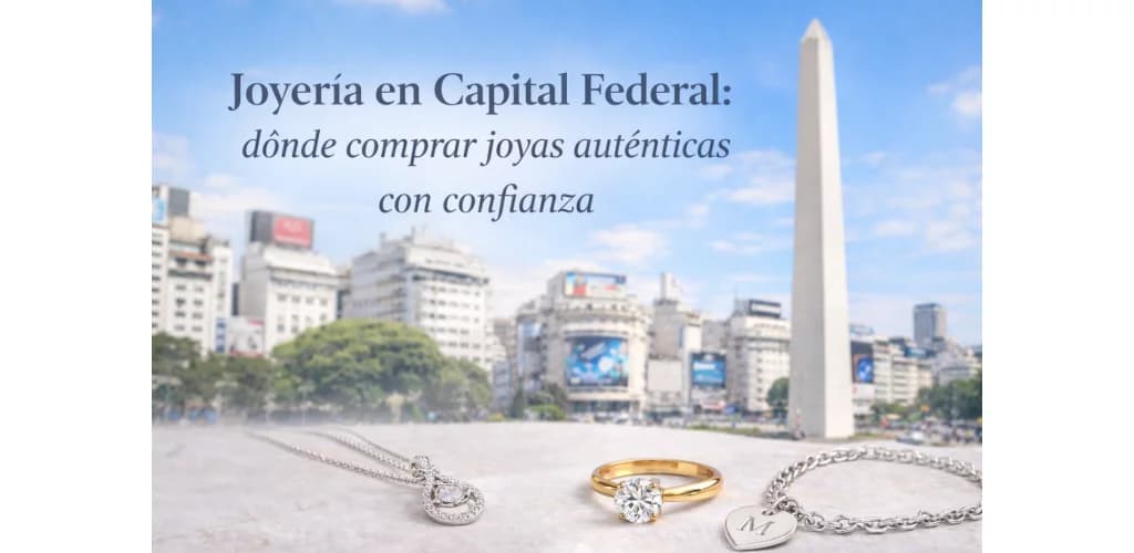 Joyería en Capital Federal: calidad real, atención personalizada y confianza