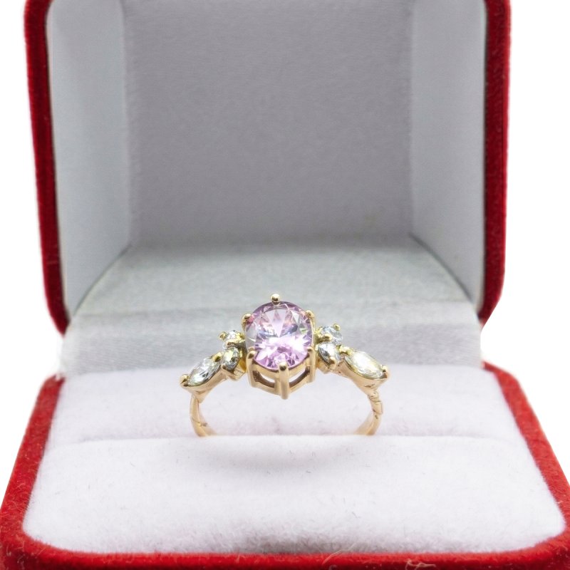 Anillo Oro 2.8 grs Con Piedras - Vista 2