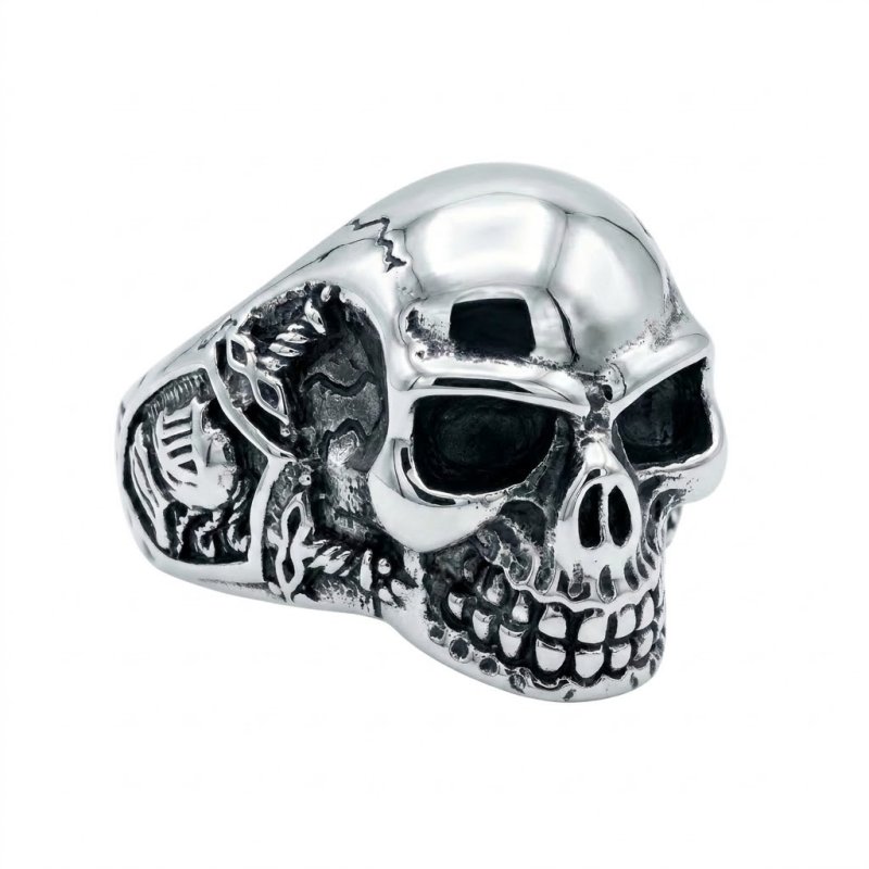 Anillo Plata 925 Calavera 12 grs