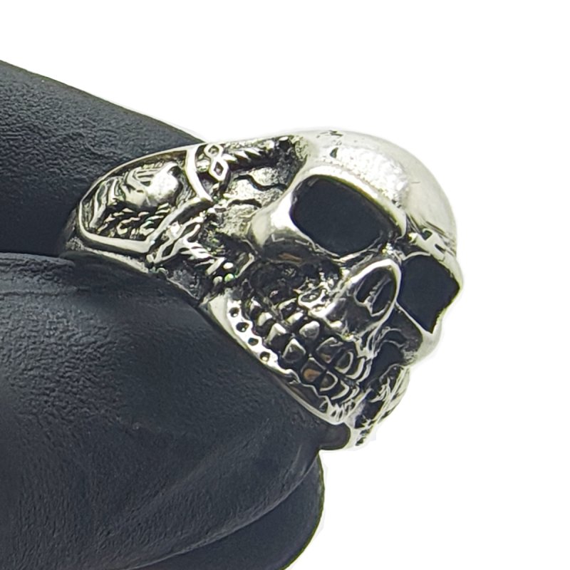 Anillo Plata 925 Calavera 12 grs - Vista 4