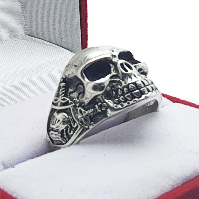 Anillo Plata 925 Calavera 12 grs - Vista 5